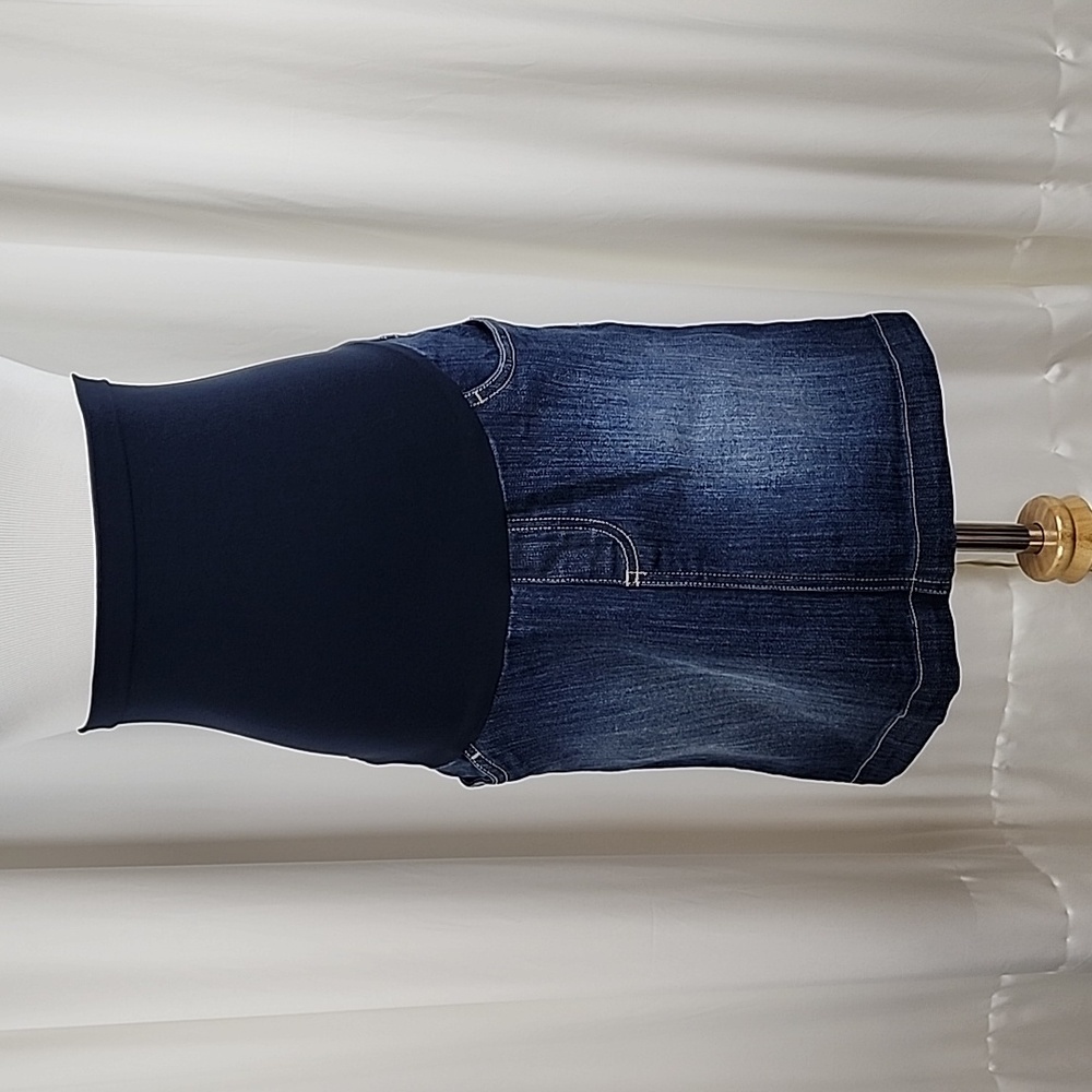 Motherhood Maternity Denim Skirt Medium Wash